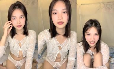 鄰家女神的淫盪一面你，【桃子魚】，清純害羞，被男友連操了好幾天 (4)