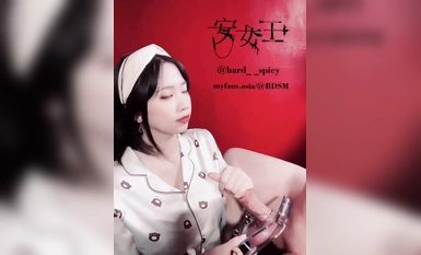 安女王-持久度訓練：每寸止一次，蛋蛋就再壓緊一點12分鍾