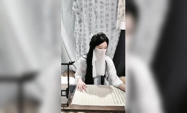 2024年2月新作，上海戲劇學院畢業【繁花女主角】大美女，膚白貌美，古裝現代，每天不同反差角色道具自慰 (5)