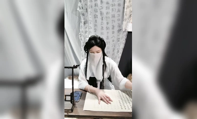 2024年2月新作，上海戲劇學院畢業【繁花女主角】大美女，膚白貌美，古裝現代，每天不同反差角色道具自慰 (5)