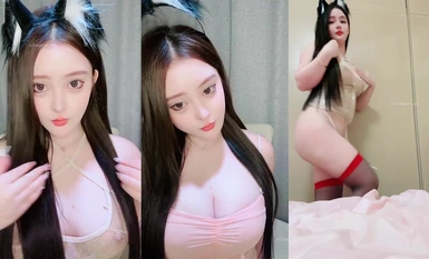 ยอดเขาเอเวอเรสต์สวยมาก! [เค้กรสสตรอเบอร์รี่] นุ่มเหนียว ~ หน้าอกใหญ่อยู่ยงคงกระพันและหีสีชมพูเล็ก (2)