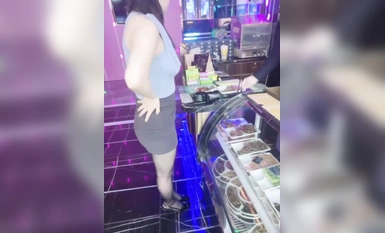 시우 렌 넷 익스트림 시우 렌 넷 익스트림 베이비 팻 모델 두 두네 몽클레르 파셰 블랙 실크 유니폼 KTV, 부드러운 음부에 맥주 병으로 무잉, 스케일은 무한합니다!