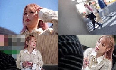 OCH-282 痴●電車＃046 ピンク髪で巨乳の姫系ギャル