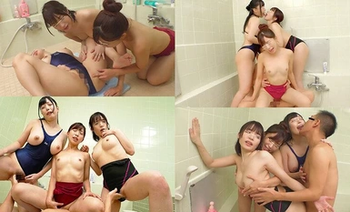 FTKD-012 都内某私立大学女子水泳部合宿に男は新入生マネージャーの僕一人！？部員は全員ピチピチ競泳水着に鍛えられた美しいボディーラインの女子部員たち！目の前で生着替えやポロリで挑発されフル勃起してしまい…