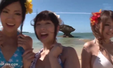 [การทำลายโมเสค] งานครบรอบ 3 ปี HNDS-013! - สาวสวยเกาะ Creampie