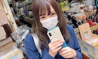 534POK-060 Face to face [Personal Photography] Very Rare _Setup with School Uniform Girl in Black Pantyhose_Sex with Seeds on Beautiful Legs Girl I Met on SNS