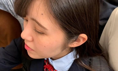 OCH-281 Chikyutensen #045 - innocent J- who gets her big tits played with