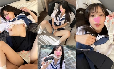 [Mosaic Destruction] 534CRT-038 Nakasuot ng 11 oras [Personal Photography] Isang batang babae na hugis bata na may floral print na pantalon _ Gonzo sa kanyang summer sailor uniform - nalantad sa eksena ng pagiging creampied