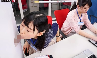 [mosaic destruction]SDDE-565 Wall! Desk! Chair! A popular company with a raw dick popping out from "Sucking (Co., Ltd.)" ...sometimes while drinking!