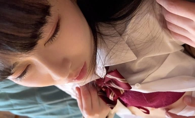 534POK-055 顔出し【個人撮影】激レア_黒パンストの制服女子とハメ撮り_SNSで知り合った美脚娘に種付SEX