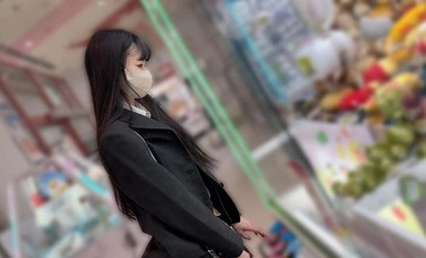 534POK-055 顔出し【個人撮影】激レア_黒パンストの制服女子とハメ撮り_SNSで知り合った美脚娘に種付SEX
