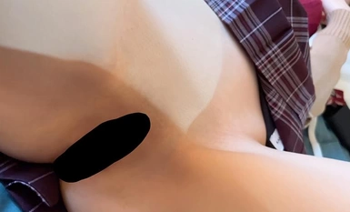 534POK-055 顔出し【個人撮影】激レア_黒パンストの制服女子とハメ撮り_SNSで知り合った美脚娘に種付SEX