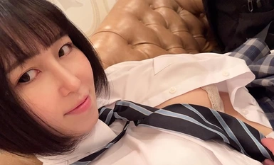534POK-054 顔出し【個人撮影】激レア_黒パンストの制服女子とハメ撮り_SNSで知り合った美脚娘に種付SEX