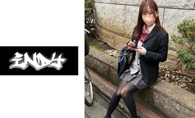 534POK-053 顔出し【個人撮影】激レア_黒パンストの制服女子とハメ撮り_SNSで知り合った美脚娘に種付SEX
