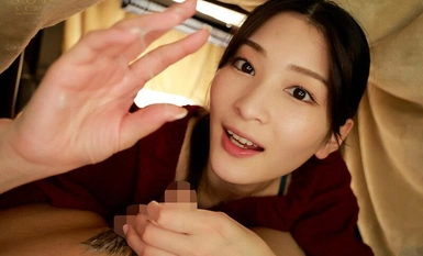 [馬賽克破壞] STARS-974 一直在被窩裡......本莊凜無法停止用粘性活塞射精