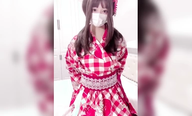 Xiaohan meow kimono