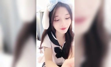 Nữ sinh siêu dễ thương với đôi tất đen trắng đưa Xiaoyu về nhà (8)