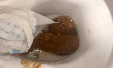 KBMS-167 I took this picture by myself, stinky and embarrassing defecation video