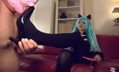 [Mosaic Destruction] ZIZG-031 Ero Cos Hame Getchu - I'll listen to anything Daddy Requests - Sora Shiina
