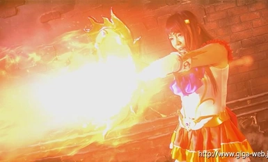 [Mosaic Destruction]RYOJ-06 Fall of the Heroine Vol.106 Beautiful Saint Warrior Sailor Fire Hermes Mao Hamasaki
