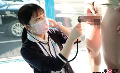 SDMM-172 マジックミラー号 看護師限定 「絶倫ち○ぽ診察してくれませんか？」勃起が収まらなくて困っている男性をあの手この手で優しく導く白衣の天使たち3名収録4