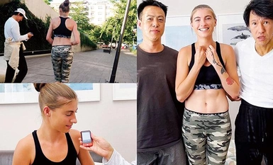 [モザイク破壊]WORL-015 世界共通のBody Language ランニング中の健康的美女を翻訳機のみでガチナンパ！彼氏無しの欲求不満な金髪女が狂乱するザーメンまみれ3PSEX！