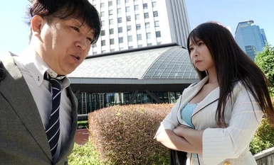 [モザイク破壊]CRNX-106 【4K】全身透け透けタイツな巨乳上司のパワハラ痴女誘惑 三田サクラ