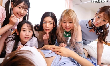 [HUNTC -110 "当你和我做爱时 你会记住一切！"当我在医院醒来时，我无法抗拒！我失去了记忆 5个女孩想上我我在医院醒来，身边有五个可爱的女孩。
