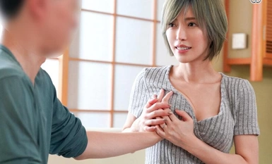 VENX-264 Mio Kimijima, cậu con trai kem thích ngực khủng và bị thu hút bởi bộ ngực nở nang của mẹ vợ