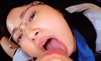 BONY-097 입맞춤 혀를 핥고 침을 흘리며 혀를 맞대고 입맞춤을 하는 이마이 에미