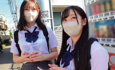 SKMJ-495 オジサンの事を見下している生意気な塩対応P活少女達を理解らせWレ×プ デカチン制裁された二人組×2 Part3