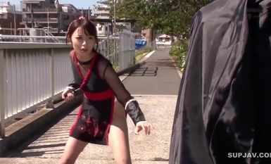 [Mosaic Destruction]WANZ-135 Kunoichi Creampie Rape Ayu Sakurai