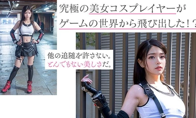 [モザイク破壊]AIAV-002 【3.1次元】AI最強美人コスプレイヤー TINA降臨 専属新人デビュー