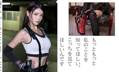 [モザイク破壊]AIAV-002 【3.1次元】AI最強美人コスプレイヤー TINA降臨 専属新人デビュー