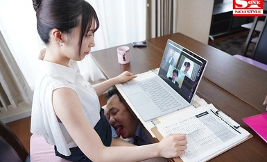 [モザイク破壊]SSIS-191 痴女ハラ 若女社長に逆らえず勤務中にイカされ続ける中年平社員の僕 潮美舞