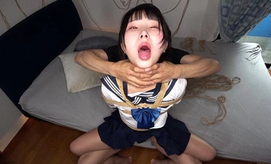 MZK-001 Masochistic Diva ปกคลุมไปด้วยน้ำคออ่อน Ann Sakurai