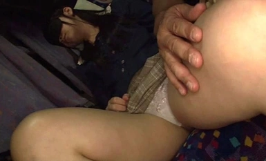 [モザイク破壊]NHDTA-608 夜行バスで声も出せずイカされた隙に生ハメされた女はスローピストンの痺れる快感に理性を失い中出しも拒めない