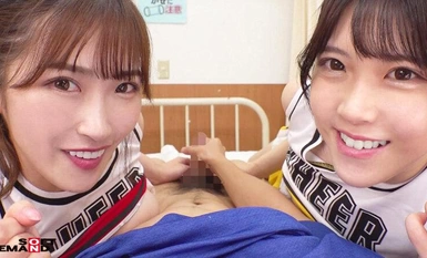 SDMUA-082 - 前辈，你射精的时候我们在一起，对吗？"甜美可人的 JOI 拉拉队长，用她脑洞大开的淫荡话语和裤腰翻臀舞，为我的射精提供了神圣的支持。