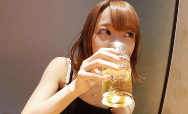[モザイク破壊]HONB-366 30kg台の酒弱女子みなちゃんに口内＆膣内2発射