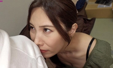 [모자이크 파괴]HAWA-308 가출한 아내를 집에 살게 하고 아침부터 밤까지 야한 짓만 하는 가출 생활 가출 전용 가출 아내 료코 씨 34세