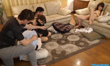 [Mosaic Destruction]IPX-034 Sold Lover DQN Group's Devilish Visit to a Happy Family Minami Aizawa