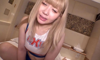NNNC-032 金髪美尻ギャルと濃厚イチャラブセックス！チアガールコスプレでセクハラプレイ！生ハメ2SEX収録 一ノ瀬恋