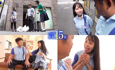 [モザイク破壊]LULU-281 「店長、奥さんより気持ちいいでしょ？」常にち○ぽを舐めたがるオジサン大好きメンヘラ巨乳バイトJ系に中年デカチンを気に入られ年の差精飲ペロ不倫して喉奥ごっくんされまくった話。 星乃夏月