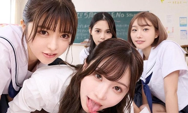 FSDSS-799 FALENOstar 5 周年纪念！突如其来的后宫高中！四位明星女演员在学校里舔干，上演大型狂欢特辑！ 天丝萌、吉孝奈奈、美叶千晴、真代麻美