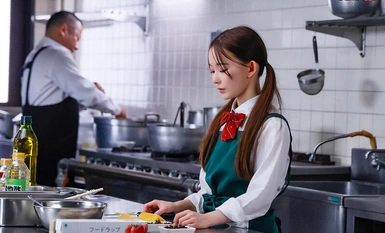 [Nawasak ang Mosaic] SDMF-040 Ang aking ama, isang sikat na chef, ay dinilaan ang aking katawan habang inihahanda niya ang bagong menu ng restaurant. Miyoshi Yuzuka