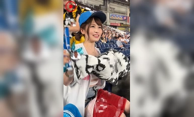 NPJS-011 あの、プロ野球中継カメラに抜かれまくるガチ日●ハ●ファン美少女と再会！ナイター始まる前にSEX、観戦後にも延長中出しSEX！