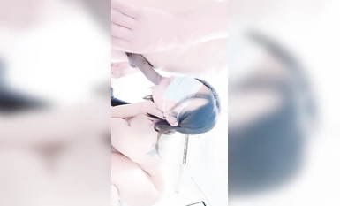 Em gái hoàng gia quyến rũ neo@daixiteacher (Mimi Mimi Peach) đeo máy rung và hở hang để dụ dỗ nam kỹ thuật viên SPA (17)