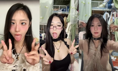 抖音10w粉反差網紅@灌湯飽飽 阿嘿顏尺度視頻合集（3）