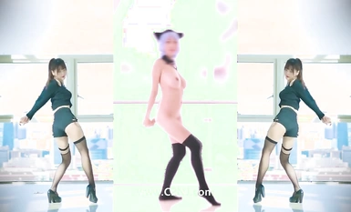Island country white tiger house dancer @ocmas standard nude dance collection (2)