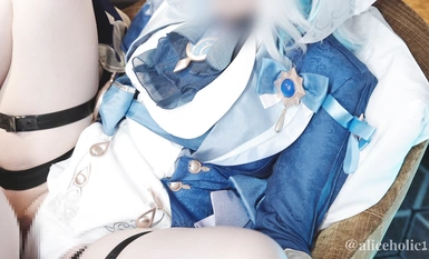 Genshin Impact Furiina cosplaying logn video